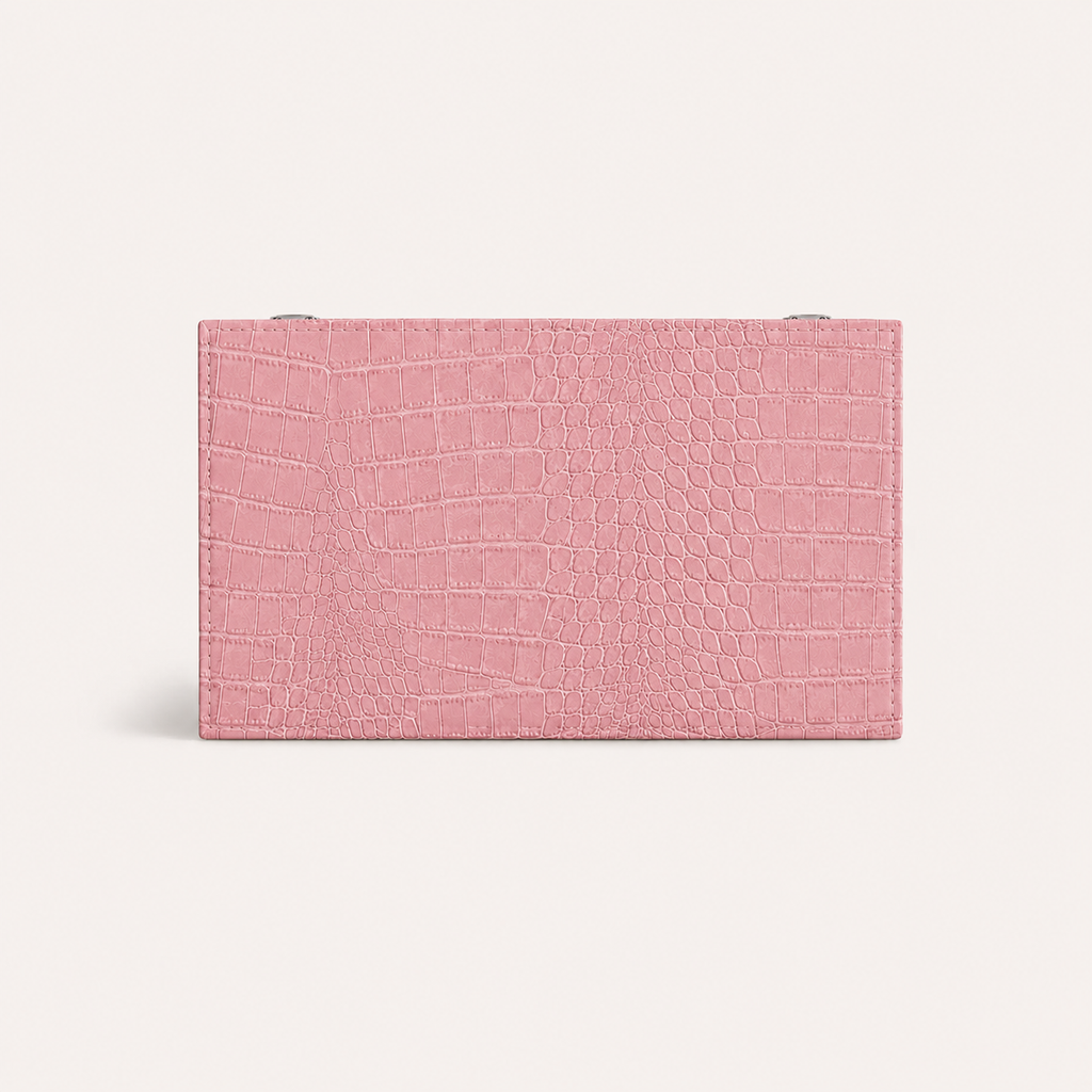 Backgammon Le Signature rose, coffret fermé